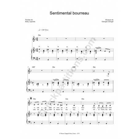 SENTIMENTAL BOURREAU