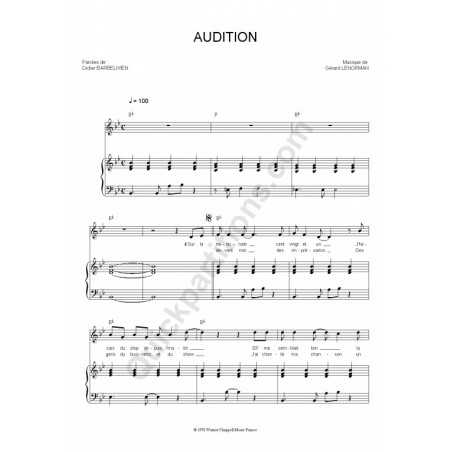 AUDITION
