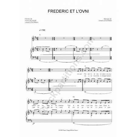 FRÉDÉRIC ET L'OVNI