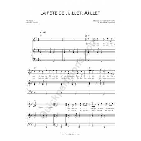 LA FÊTE DE JUILLET JUILLET