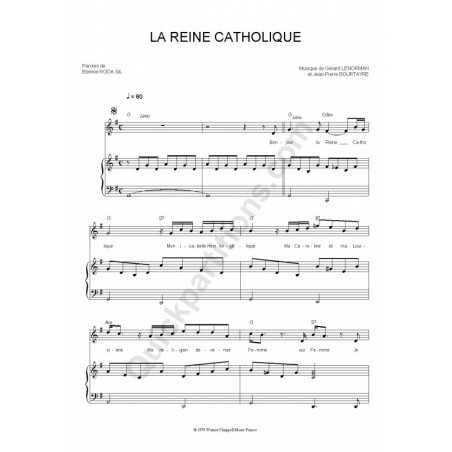 LA REINE CATHOLIQUE