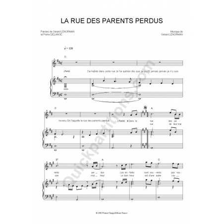 LA RUE DES PARENTS PERDUS