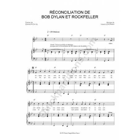 RÉCONCILIATION DE BOB DYLAN ET ROCKFELLER