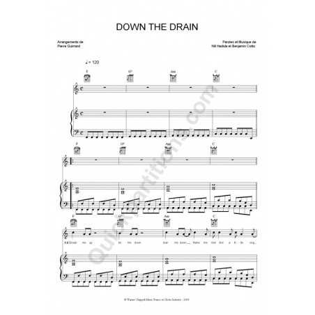 DOWN THE DRAIN