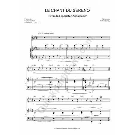 LE CHANT DU SERENO