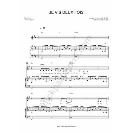 JE VIS DEUX FOIS