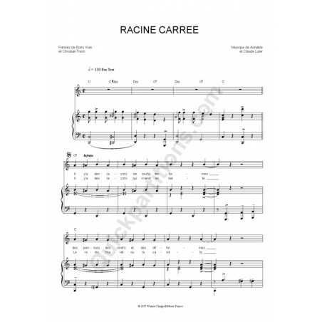 RACINE CARRÉE