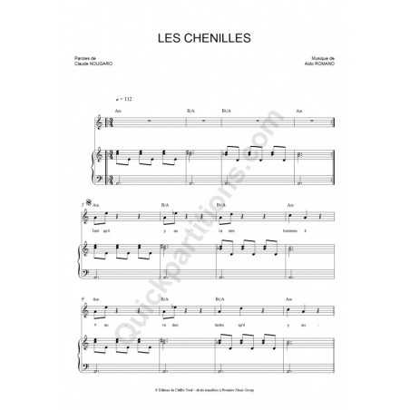 LES CHENILLES
