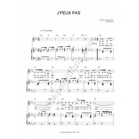 J'PEUX PAS