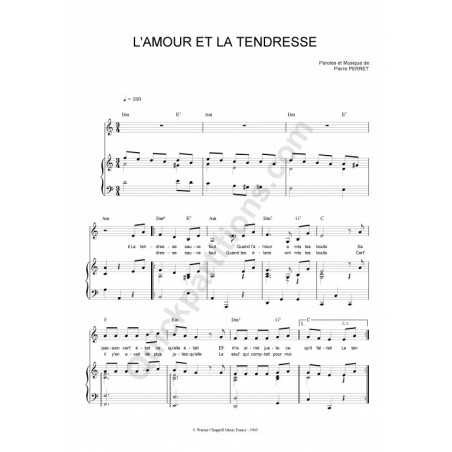 L'AMOUR ET LA TENDRESSE