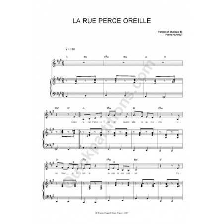 LA RUE PERCE OREILLE