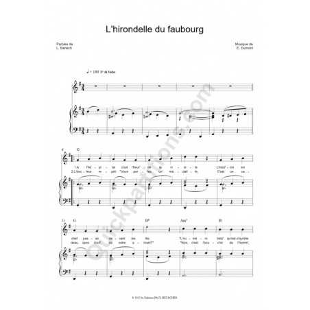 L'HIRONDELLE DU FAUBOURG