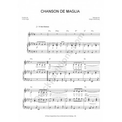 CHANSON DE MAGLIA