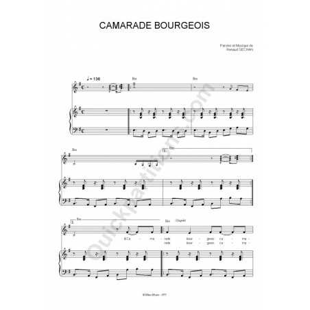 CAMARADE BOURGEOIS