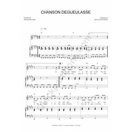 CHANSON DÉGUEULASSE