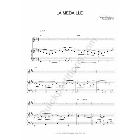 LA MÉDAILLE