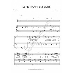 LE PETIT CHAT EST MORT