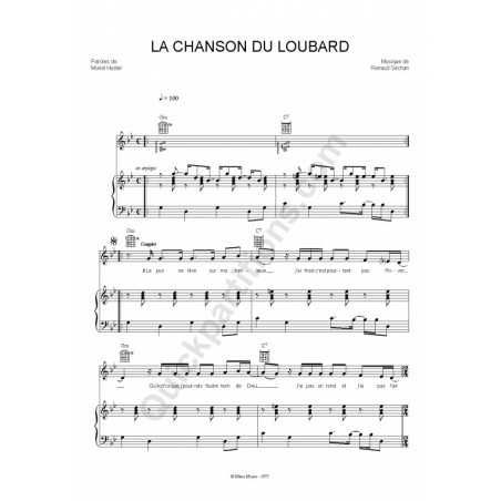 LA CHANSON DU LOUBARD