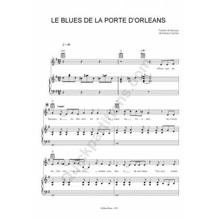 LE BLUES DE LA PORTE D'ORLÉANS