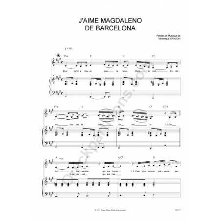 J'AIME MAGDALENO DE BARCELONA