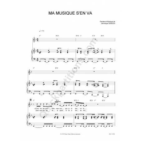 MA MUSIQUE S'EN VA