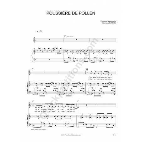 POUSSIÈRE DE POLLEN