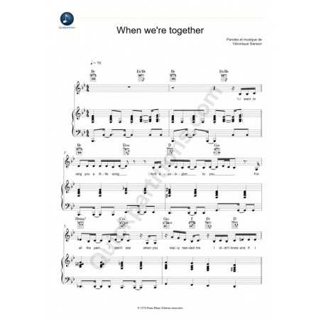 WHEN WE'RE TOGETHER