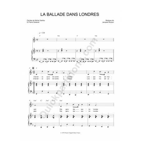 LA BALLADE DANS LONDRES