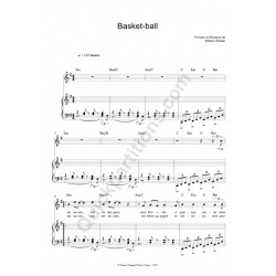 Partition BASKET BALL William SHELLER