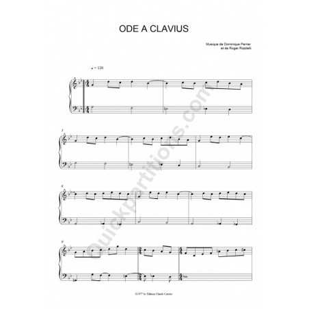 ODE A CLAVIUS