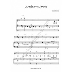 L'ANNÉE PROCHAINE