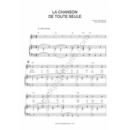 LA CHANSON DE TOUTE SEULE