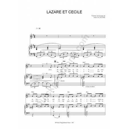 LAZARE ET CÉCILE