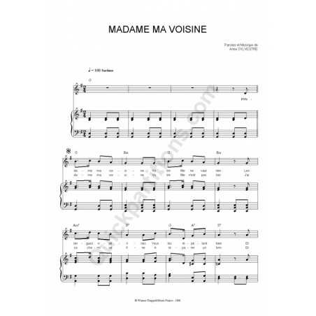 MADAME MA VOISINE