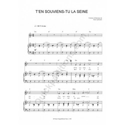 T'EN SOUVIENS-TU LA SEINE