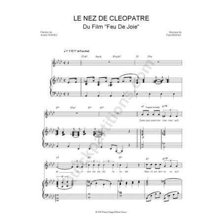 LE NEZ DE CLÉOPÂTRE