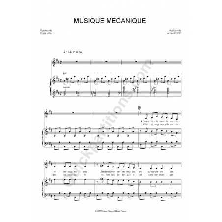 MUSIQUE MÉCANIQUE