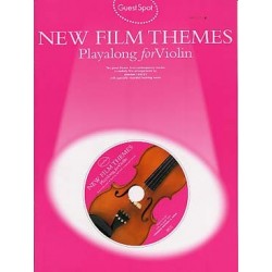 GUEST SPOT : NEW FILM THEMES PLAYALONG FOR VIOLIN (+CD)