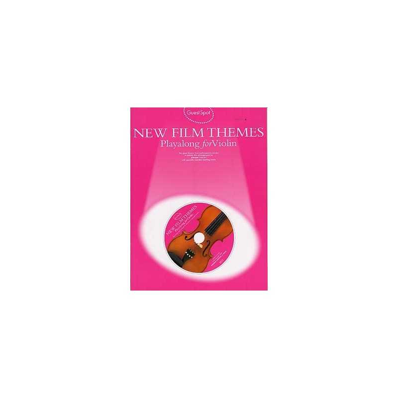 GUEST SPOT : NEW FILM THEMES PLAYALONG FOR VIOLIN (+CD)