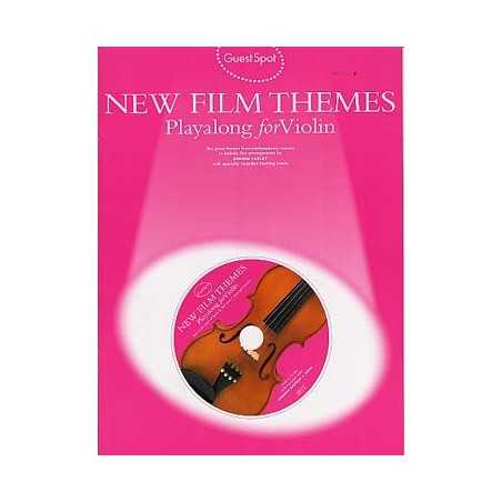 GUEST SPOT : NEW FILM THEMES PLAYALONG FOR VIOLIN (+CD)