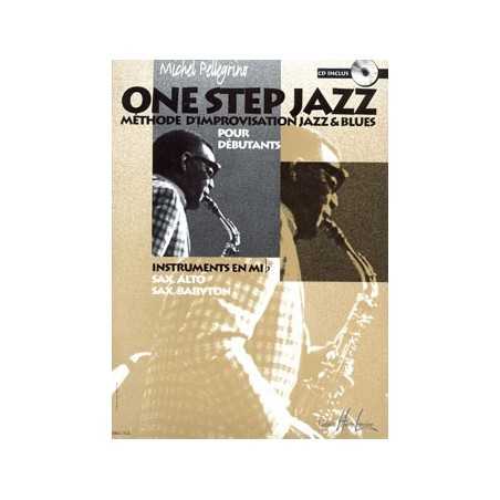 ONE STEP JAZZ POUR SAXOPHONE ALTO OU BARYTON (+CD)