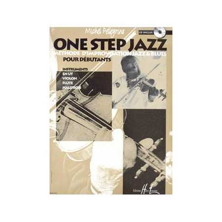 ONE STEP JAZZ POUR VIOLON OU FLÛTE OU HAUTBOIS (+CD)