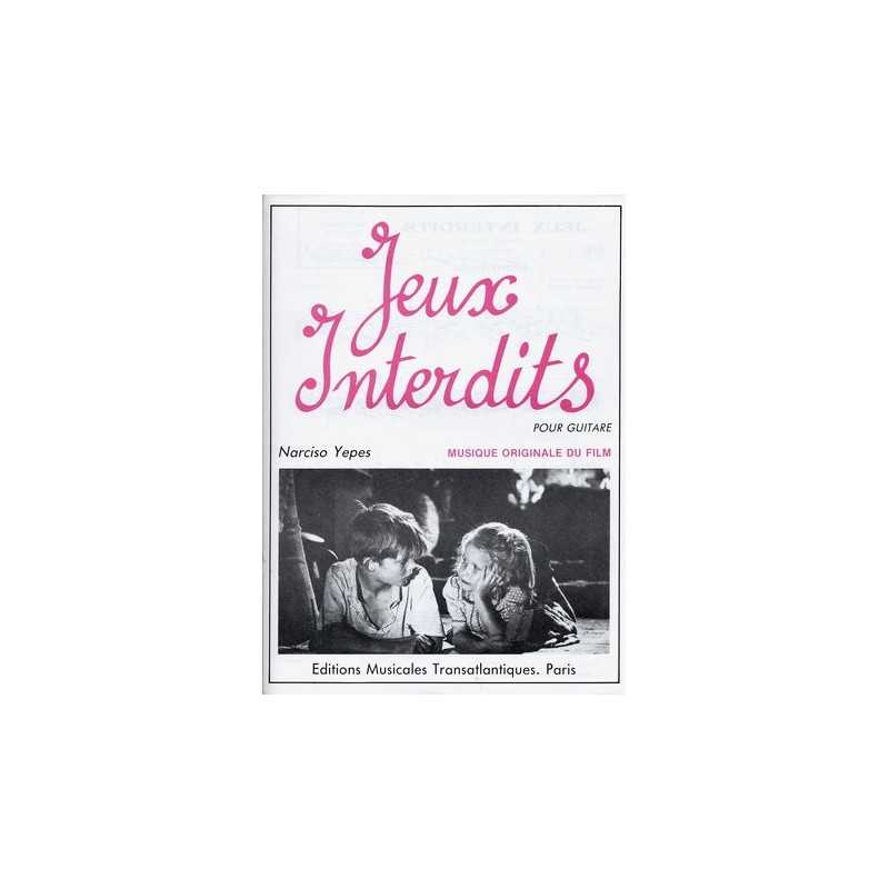 Sheet music JEUX INTERDITS Narciso Yepes