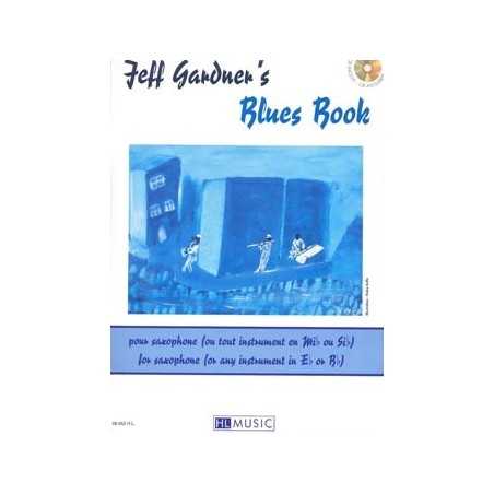 JEFF GARDNER'S BLUES BOOK POUR SAXOPHONE ET PIANO (+CD)