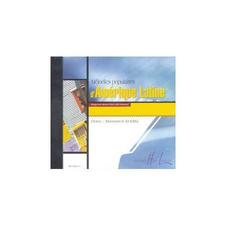 CD MÉLODIES POPULAIRES D'AMÉRIQUE LATINE