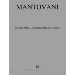 4 PIÈCES POUR QUATUOR À...