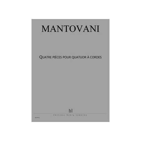 4 PIÈCES POUR QUATUOR À CORDES (MATÉRIEL)