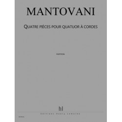4 PIÈCES POUR QUATUOR À CORDES