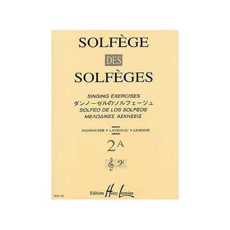 SOLFÈGE DES SOLFÈGES VOL.2A SANS ACCOMPAGNEMENT