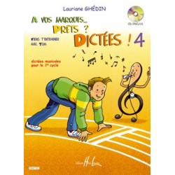 A VOS MARQUES.. PRÊTS ? DICTÉES ! VOL.4 (+CD)